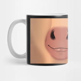 Strawberry Horse Face Mug